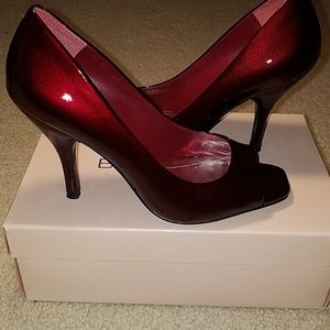 BCBGeneration peep toe high heels